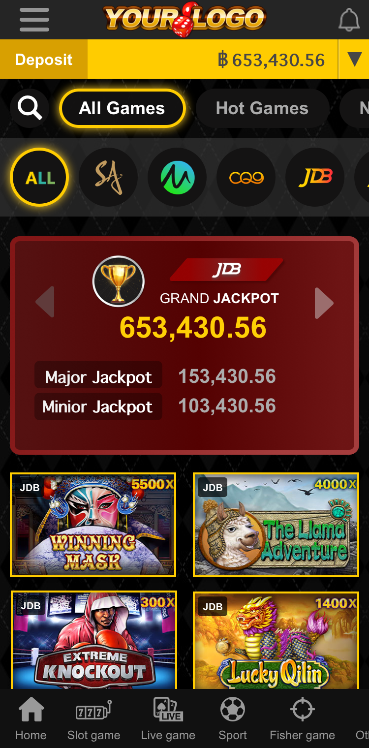 手機版-遊戲頁面