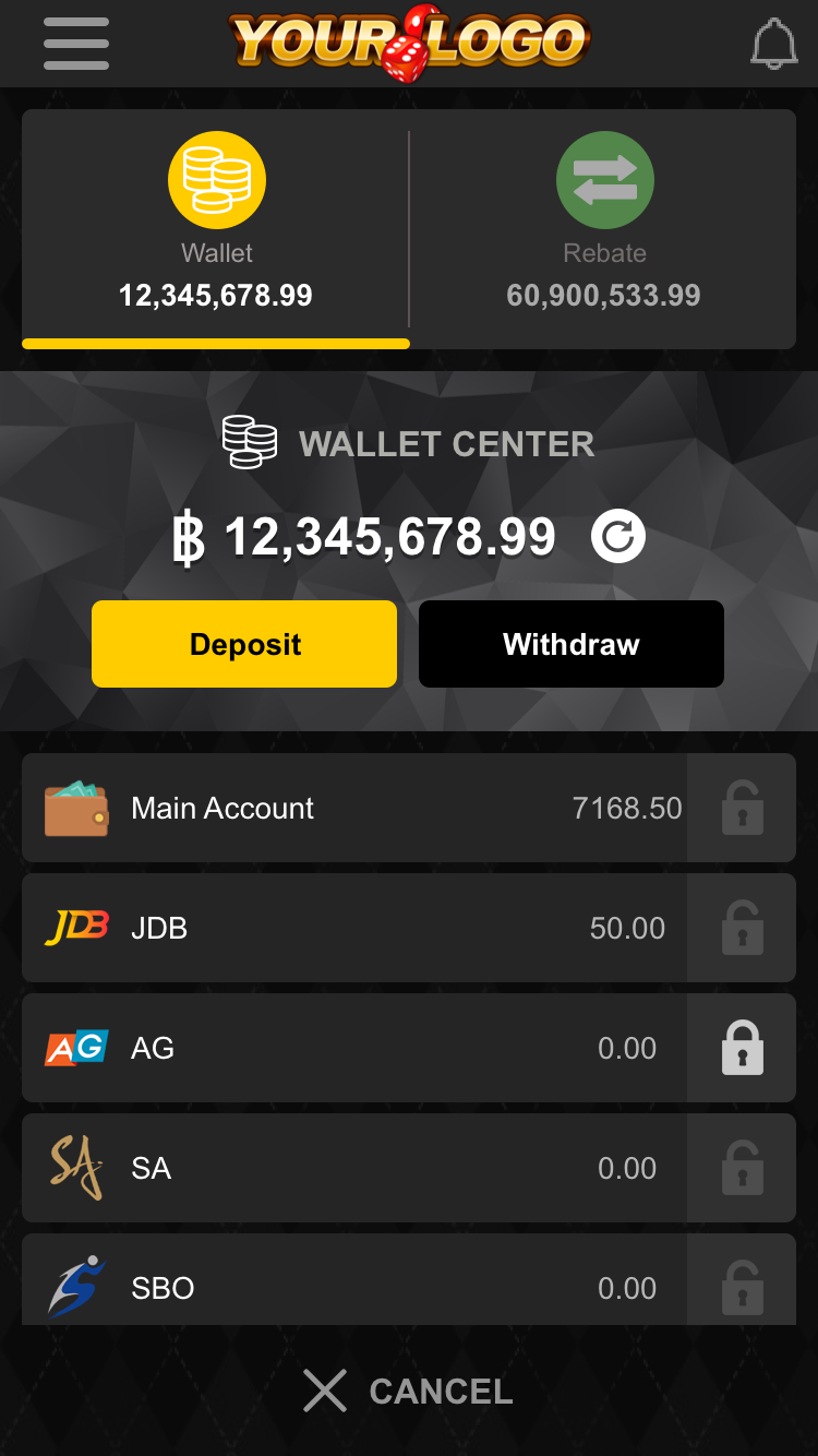 手機版-錢包按鈕